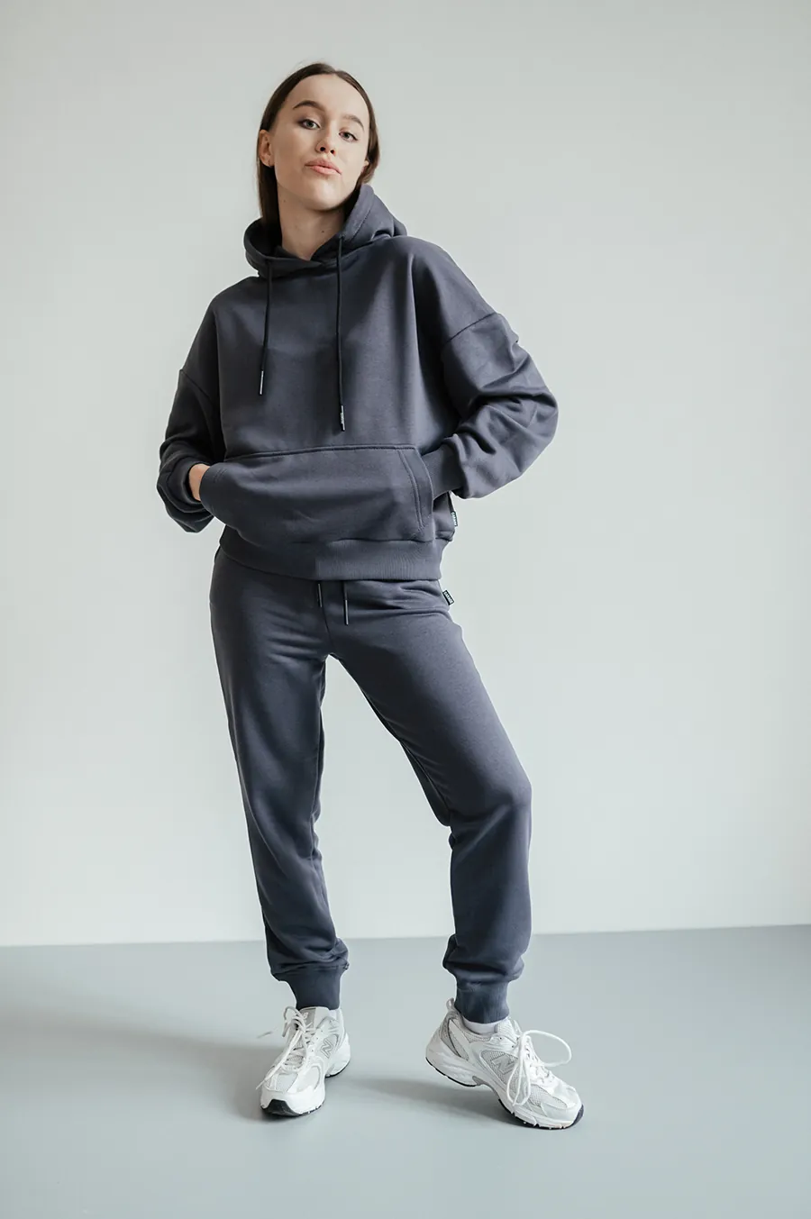 Худі GARAGE Basic OVERSIZE літо Світлий Грі