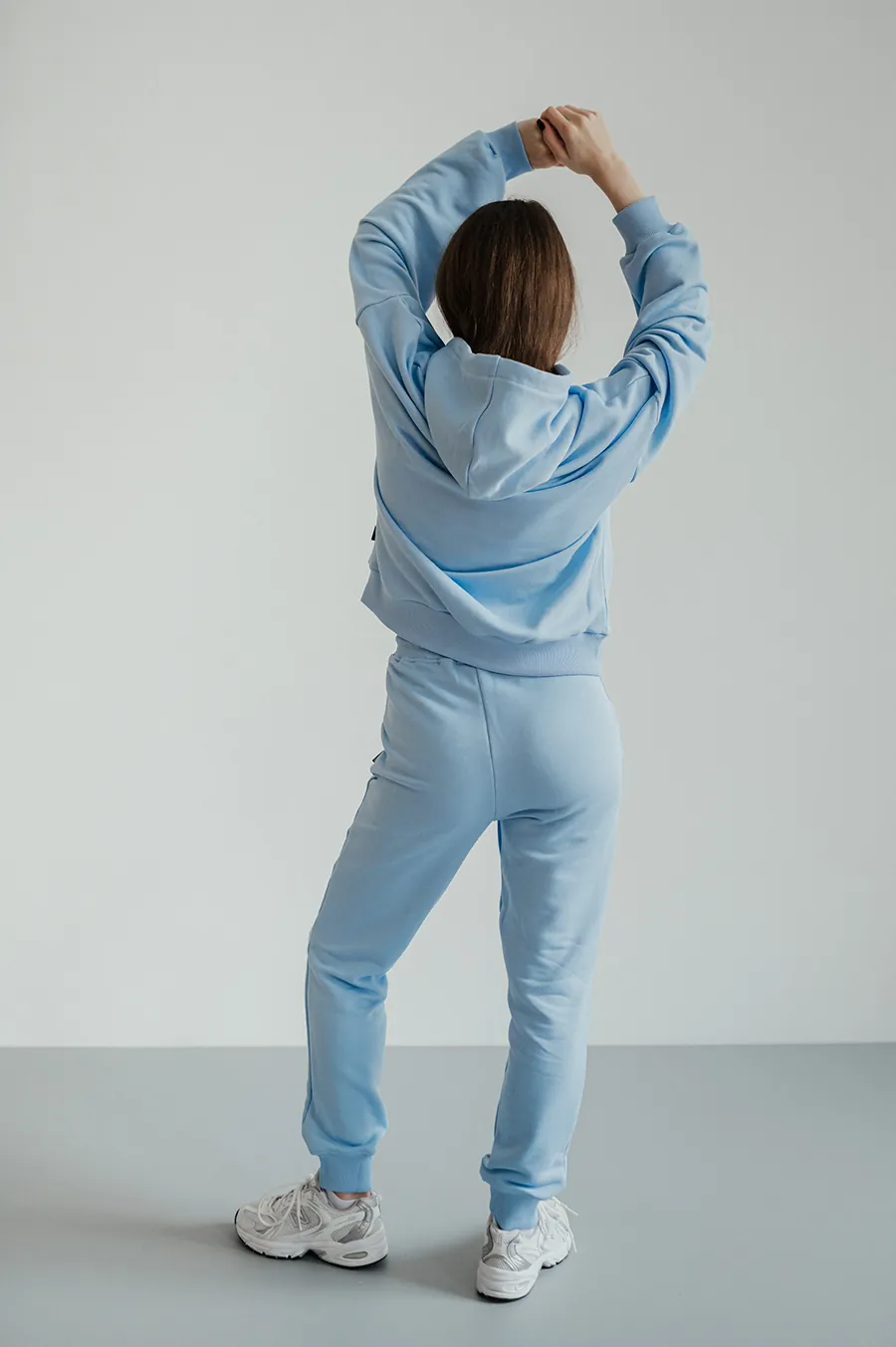 Худі GARAGE Basic OVERSIZE літо Блакитний