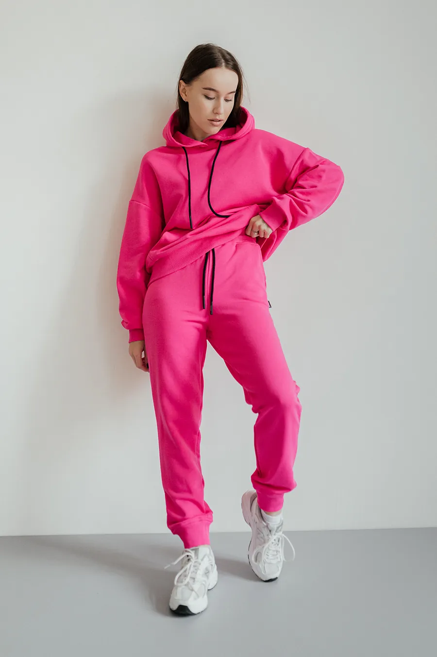 Худі GARAGE Basic OVERSIZE літо Малиновий