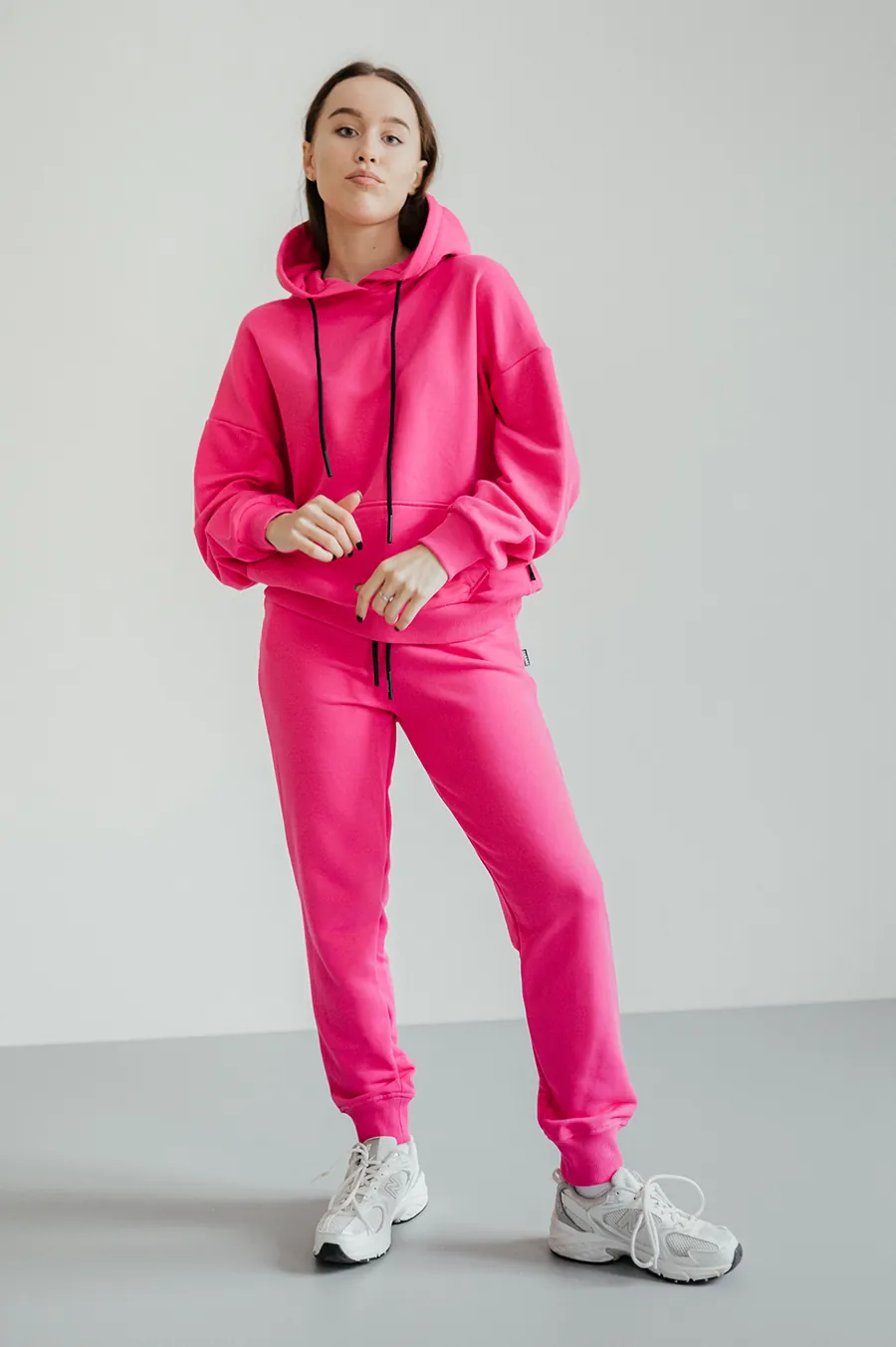 Худі GARAGE Basic OVERSIZE літо Малиновий