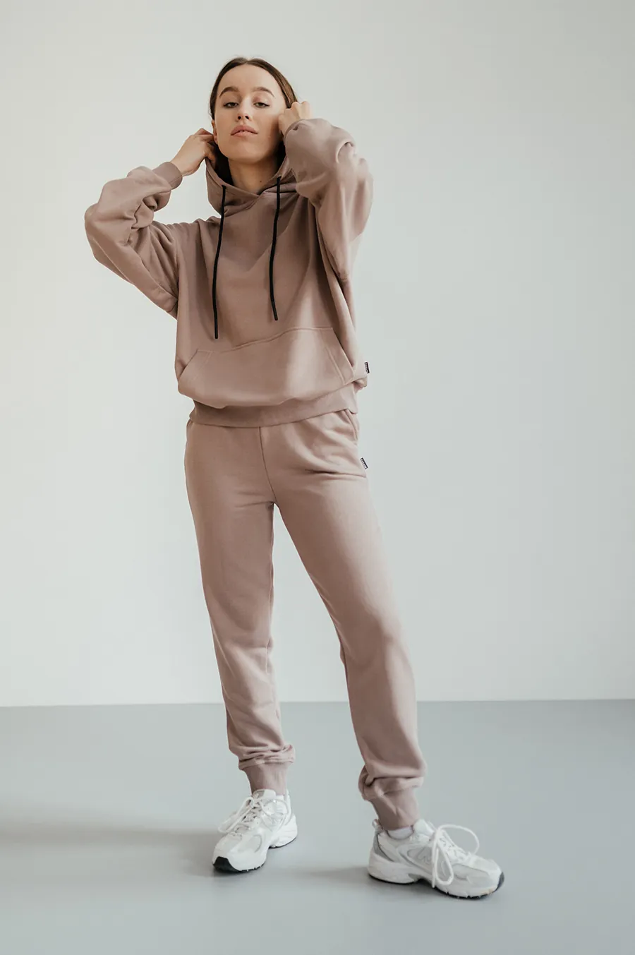 Худі GARAGE Basic OVERSIZE літо Капучіно