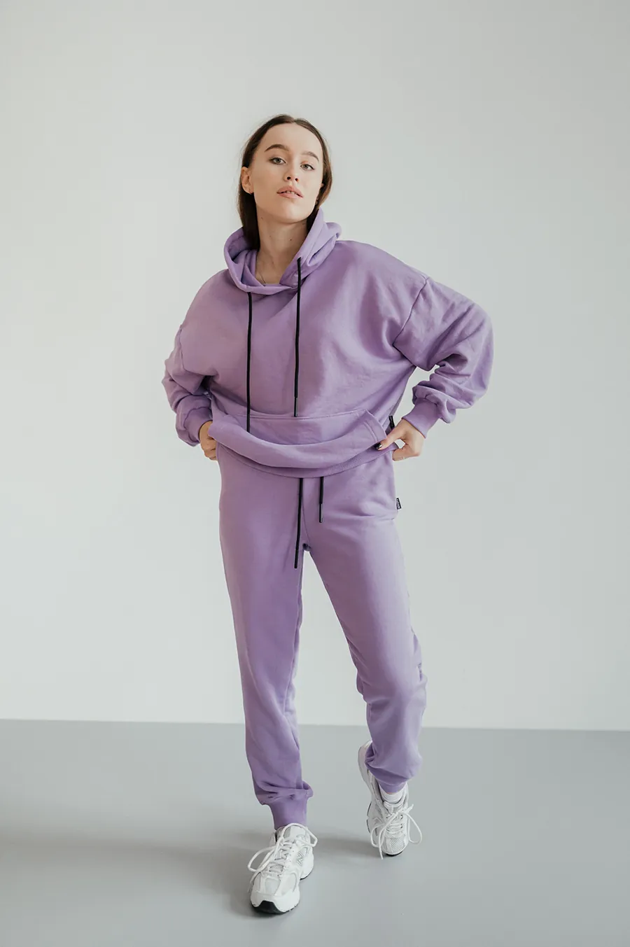 Худі GARAGE Basic OVERSIZE літо Ліла