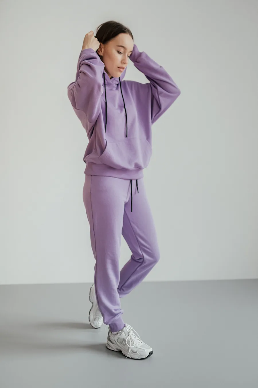 Худі GARAGE Basic OVERSIZE літо Ліла