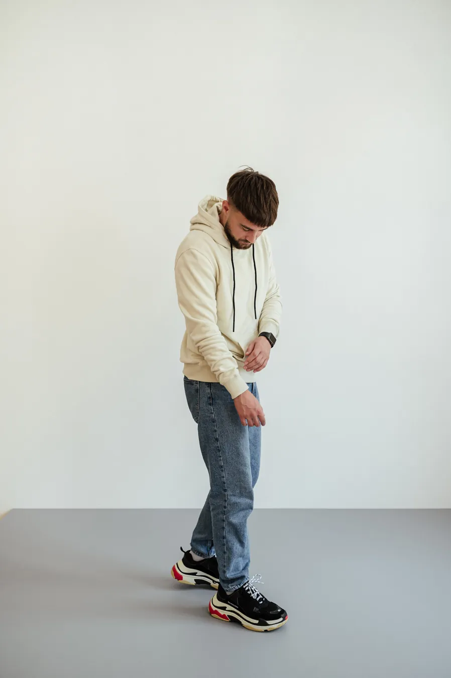 Skinny Garage Basic Luxury St. Haki