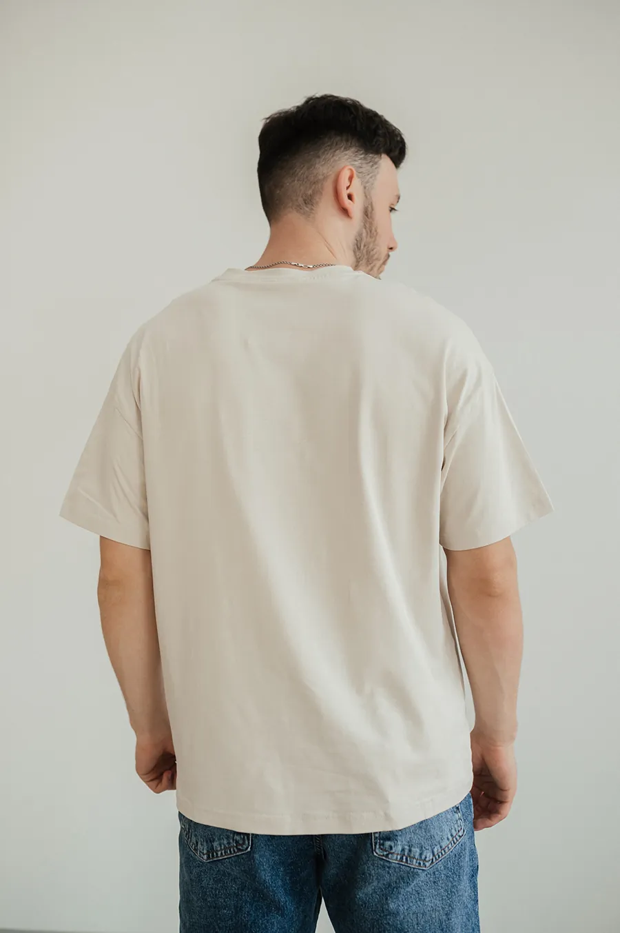 Футболка GARAGE OVERSIZE Machinist Basic Шампань