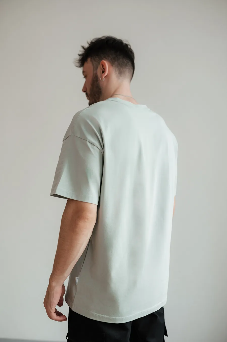 Футболка GARAGE OVERSIZE Machinist Basic Світла Олива