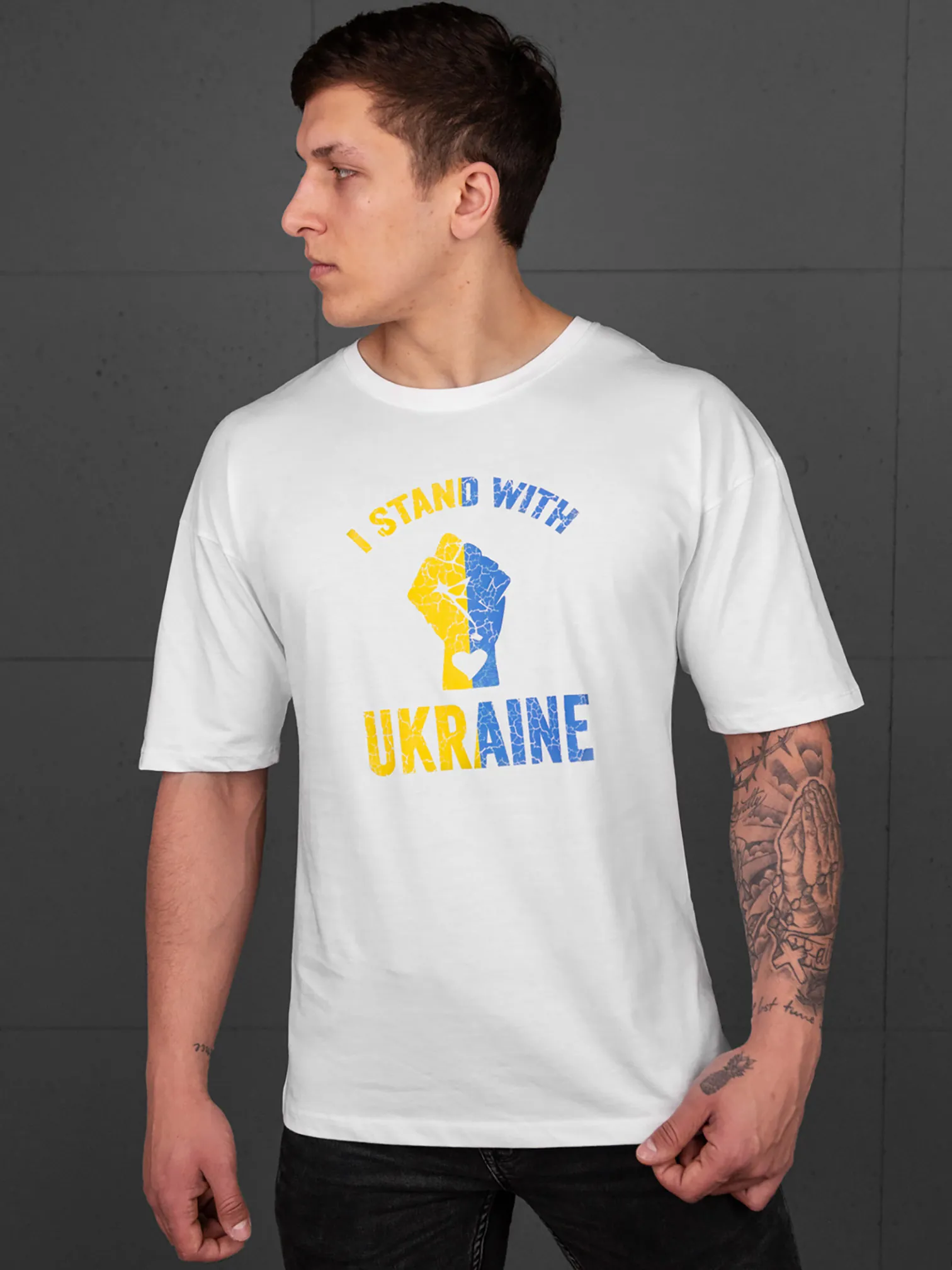 Футболка BEZET OverSize bezet Stend Білий