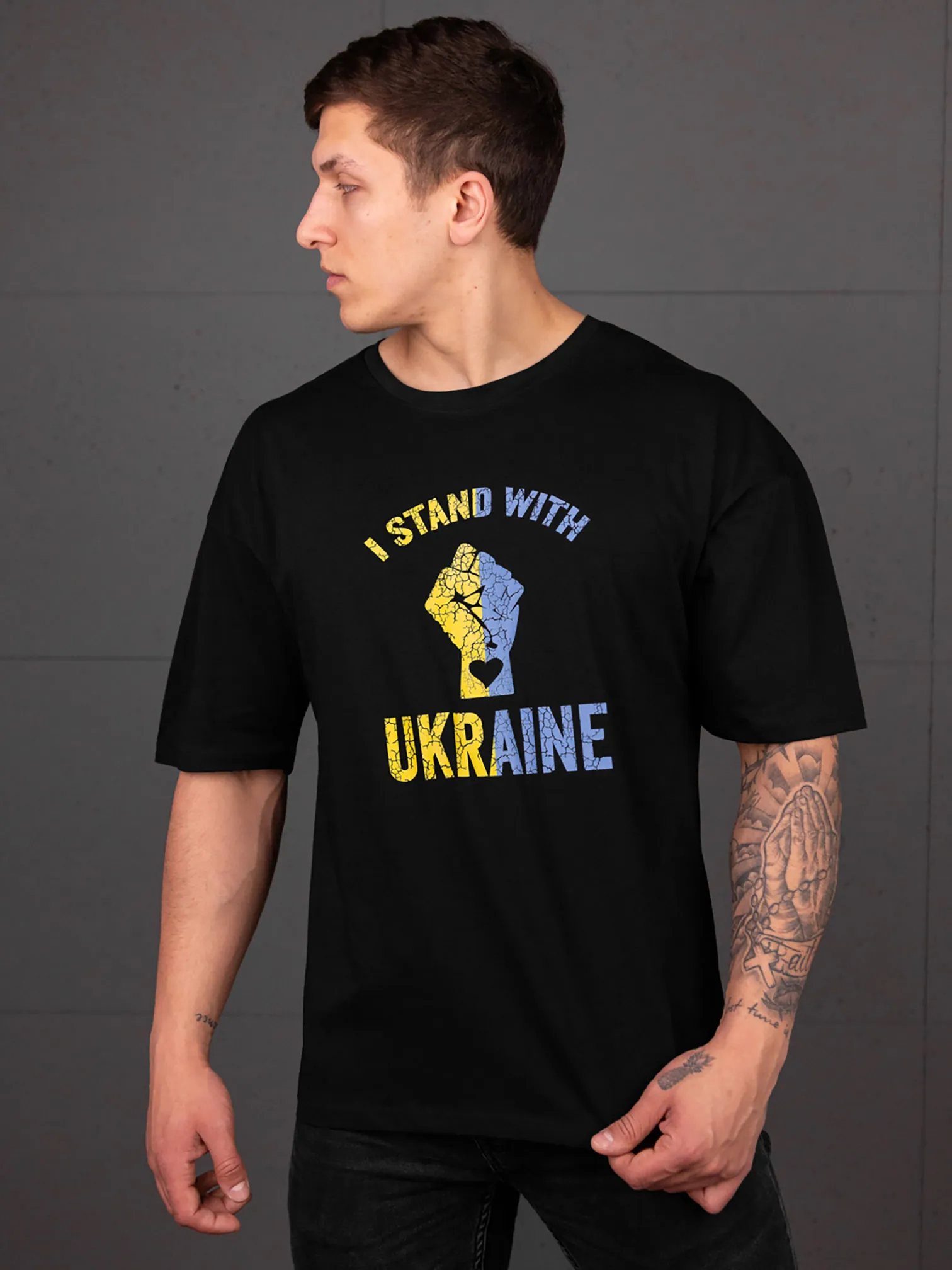 Футболка BEZET OverSize bezet Stend Чорний