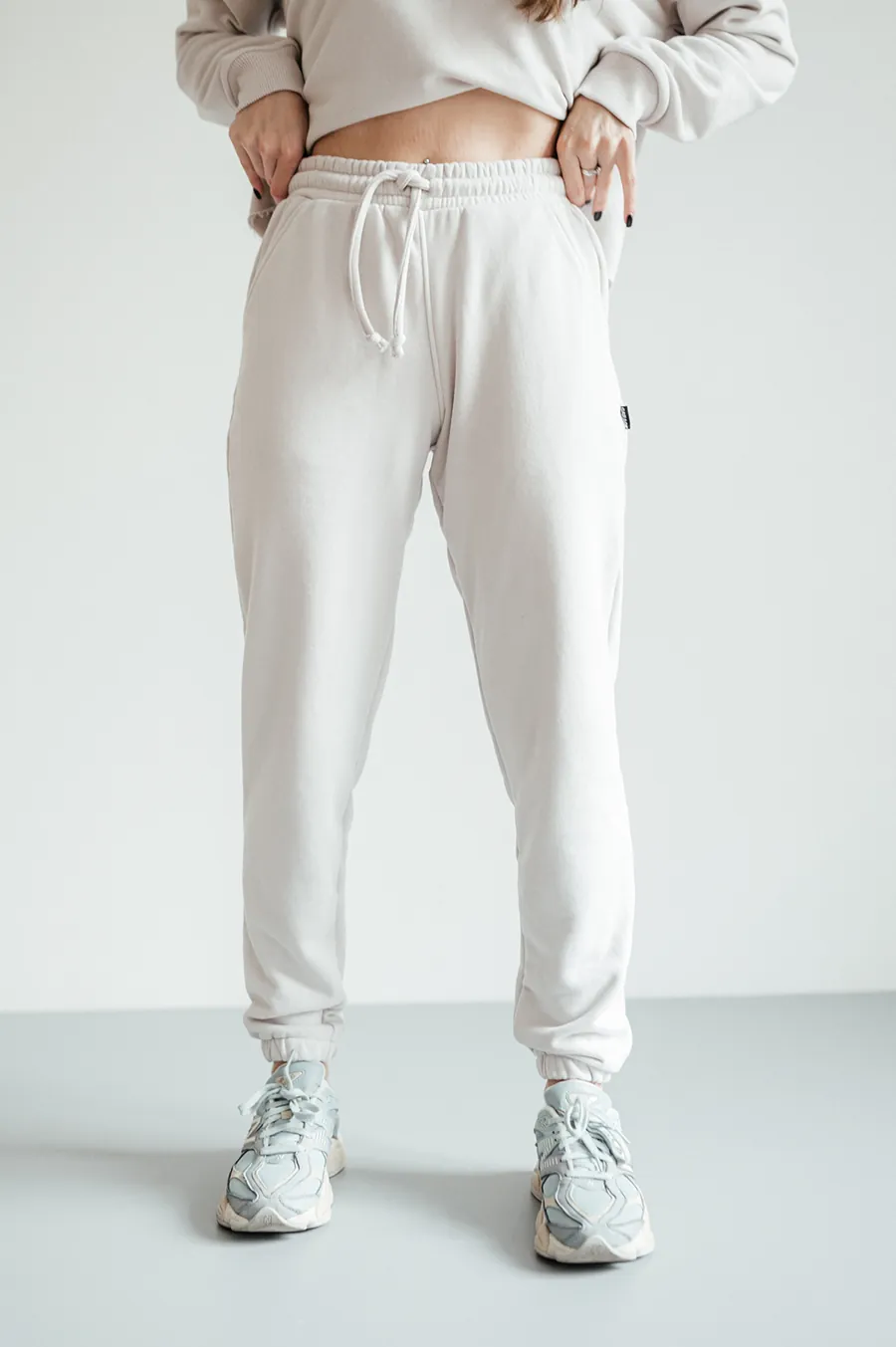 Suit GARAGE Basic Luxery print Since 2k14 Pale gray