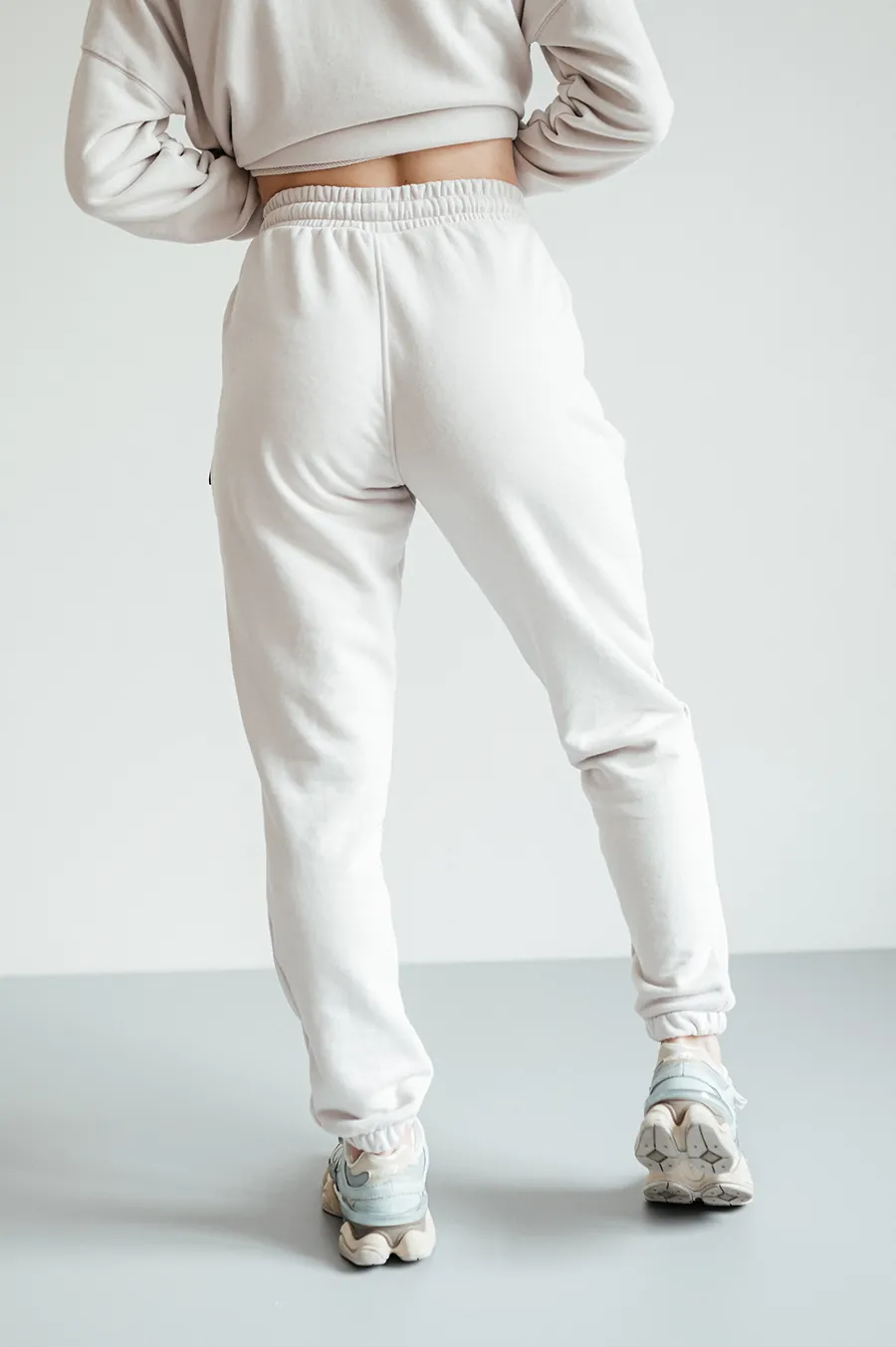 Suit GARAGE Basic Luxery print Since 2k14 Pale gray