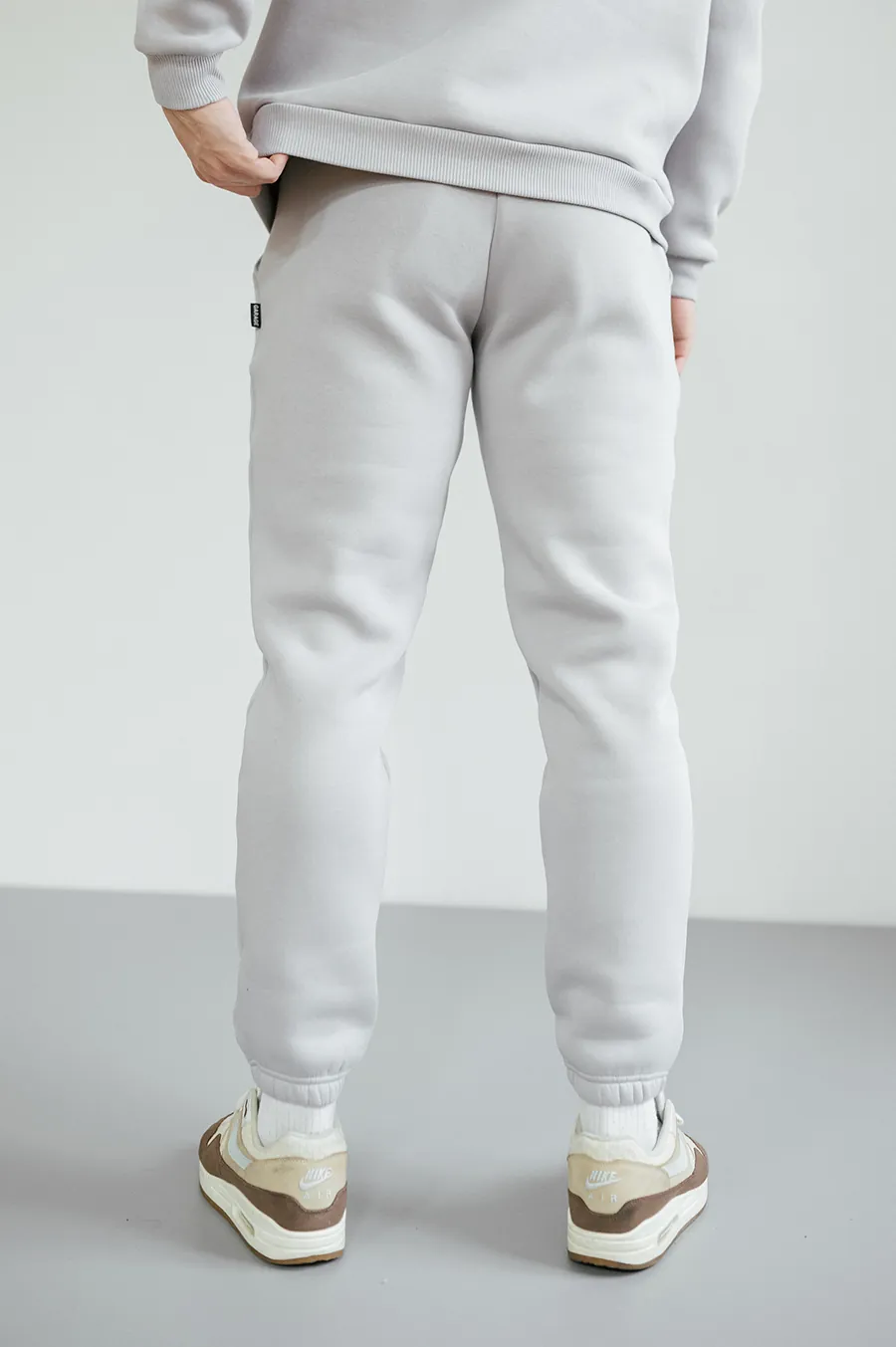 Sports pants GARAGE Oversize Essentials Style Basic with nachos St. Gray