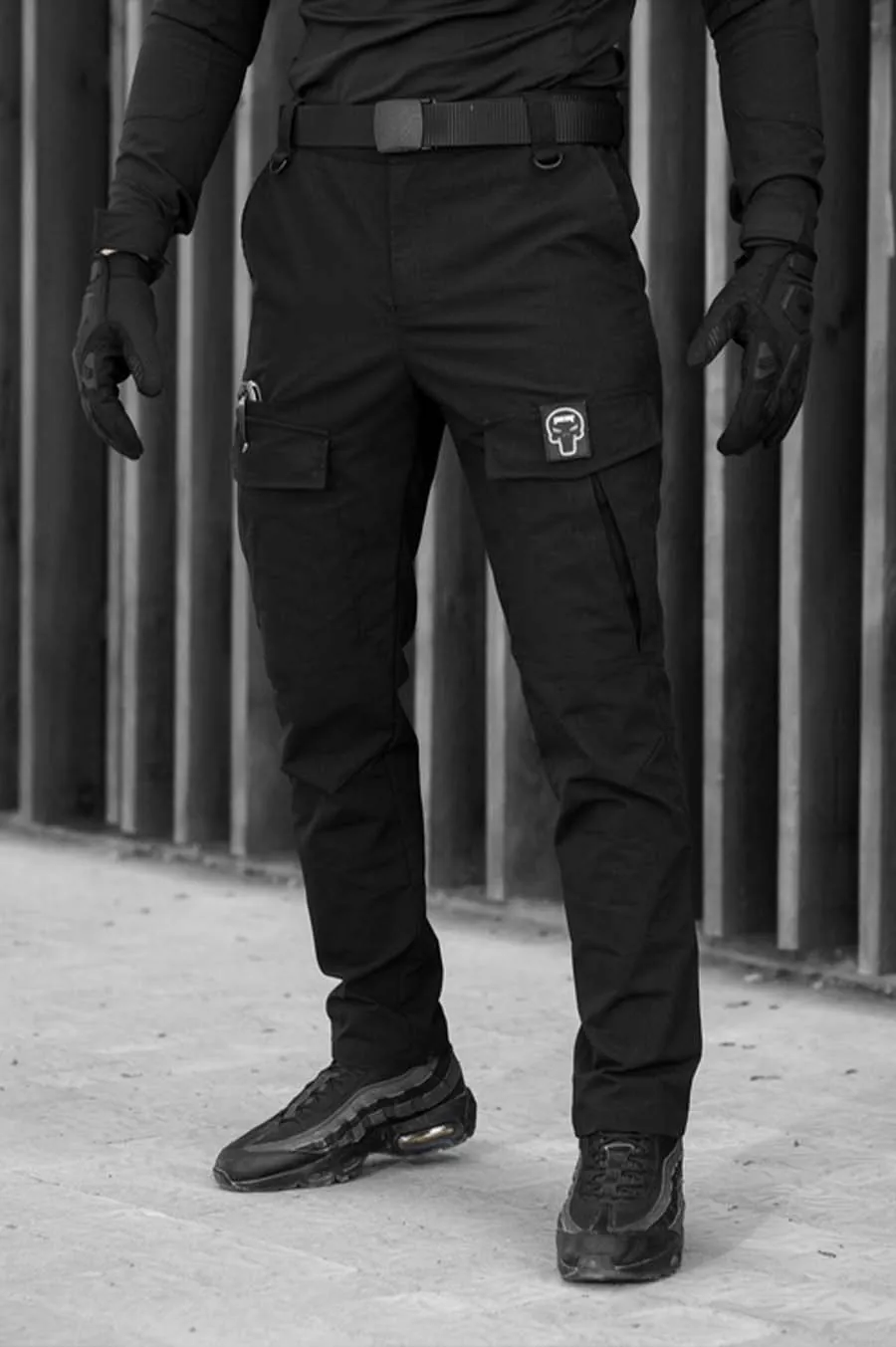 Pants BEZET Cargo pants Spy Black