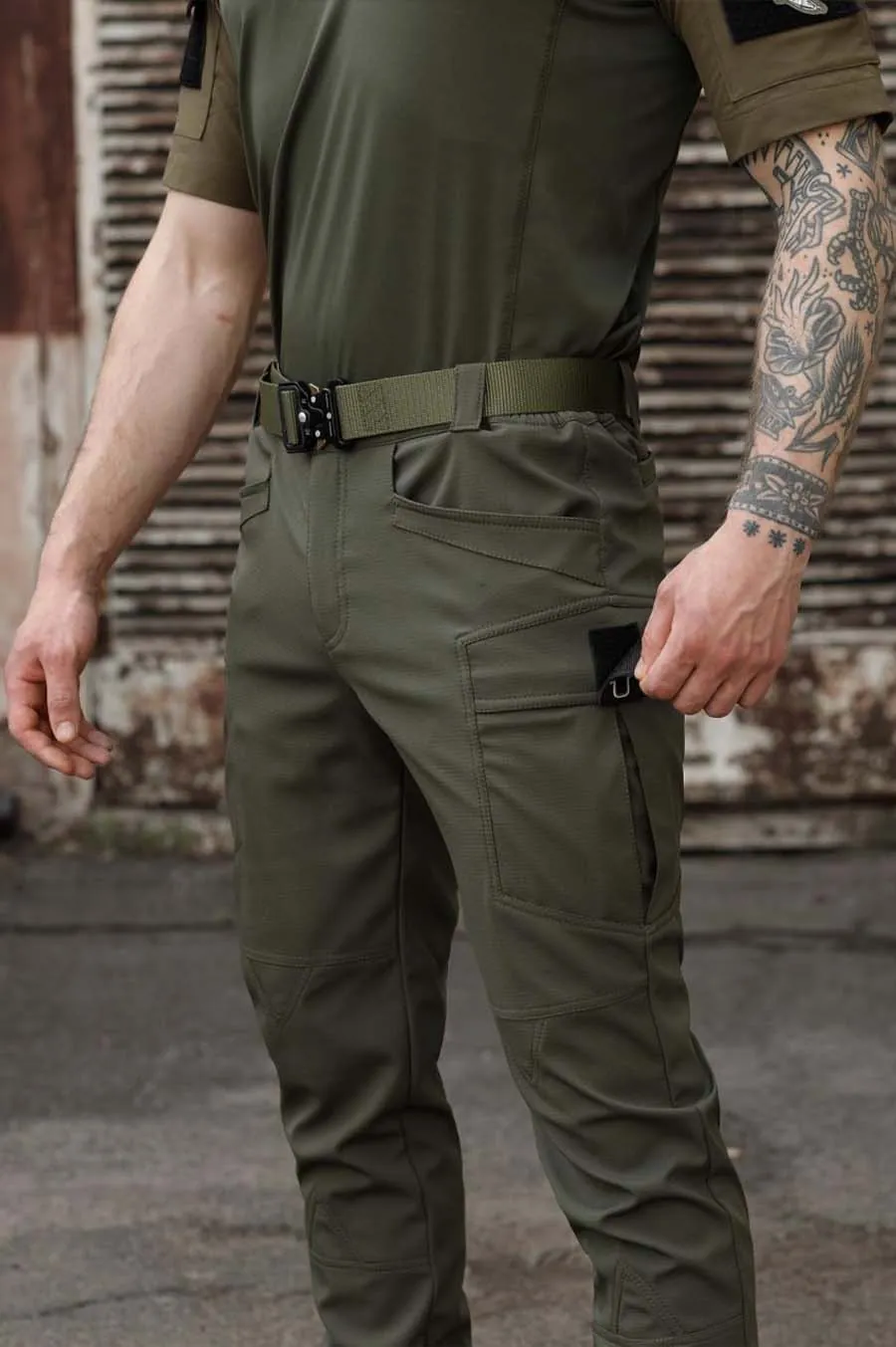 Pants BEZET Cargo pants tactical chaplain Khaki
