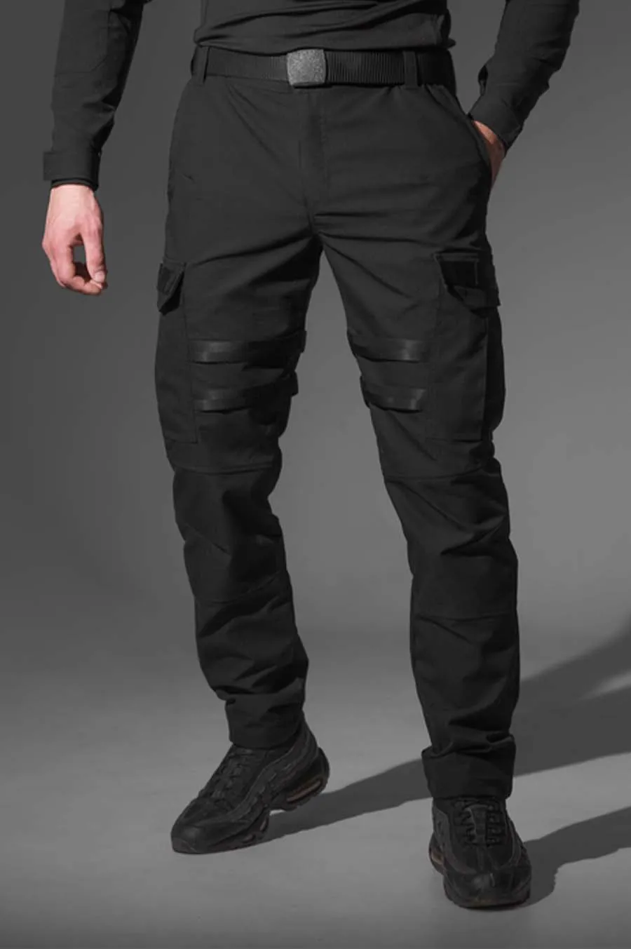 Pants BEZET Cargo pants Aggressive Black