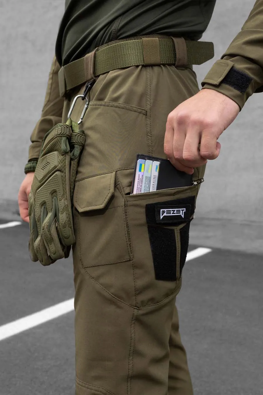 BEZET cargo pants tactical byraktar Khaki