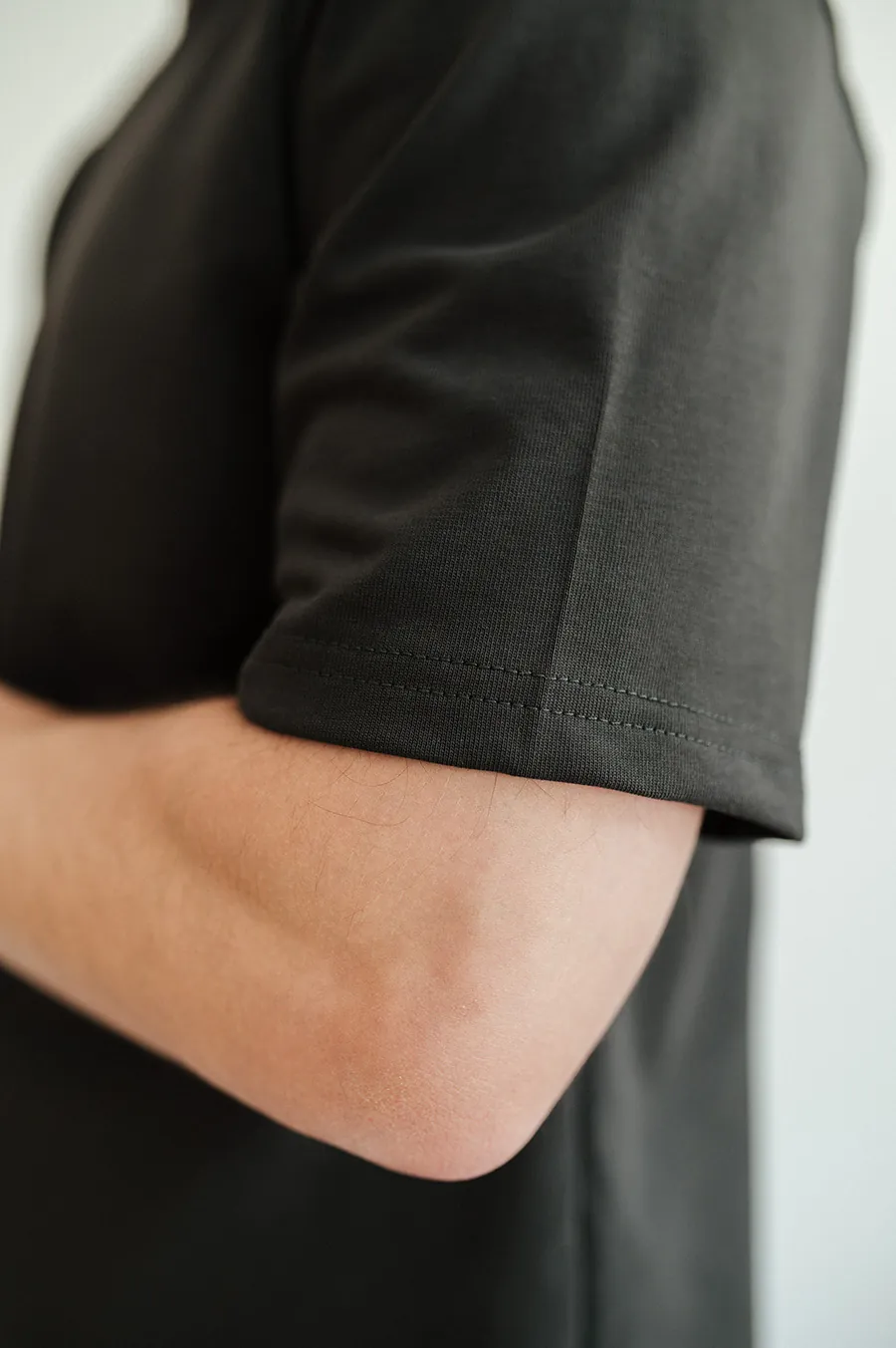 Футболка GARAGE Franklin shoes принт спина Графіт