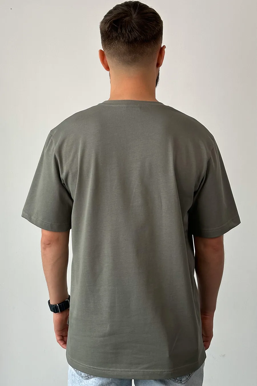Garage Basic Oversize t -shirt from dense cotton cotton