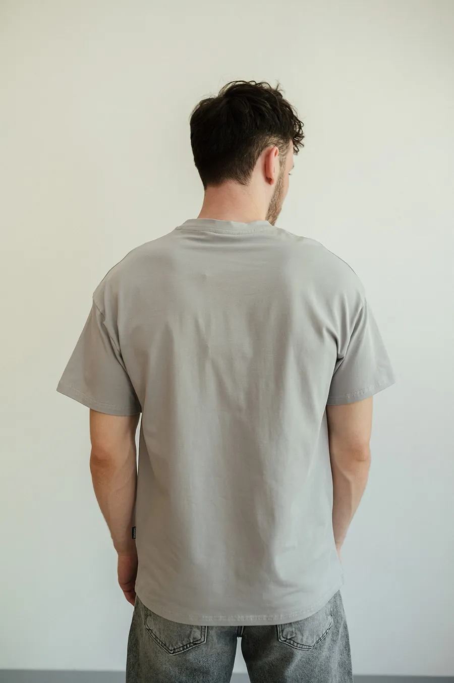Футболка GARAGE OVERSIZE Machinist Basic Св.Сірий