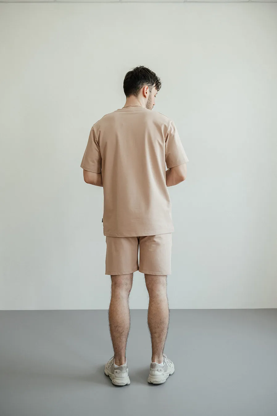 T-shirt GARAGE 2 thread oversize long Light green