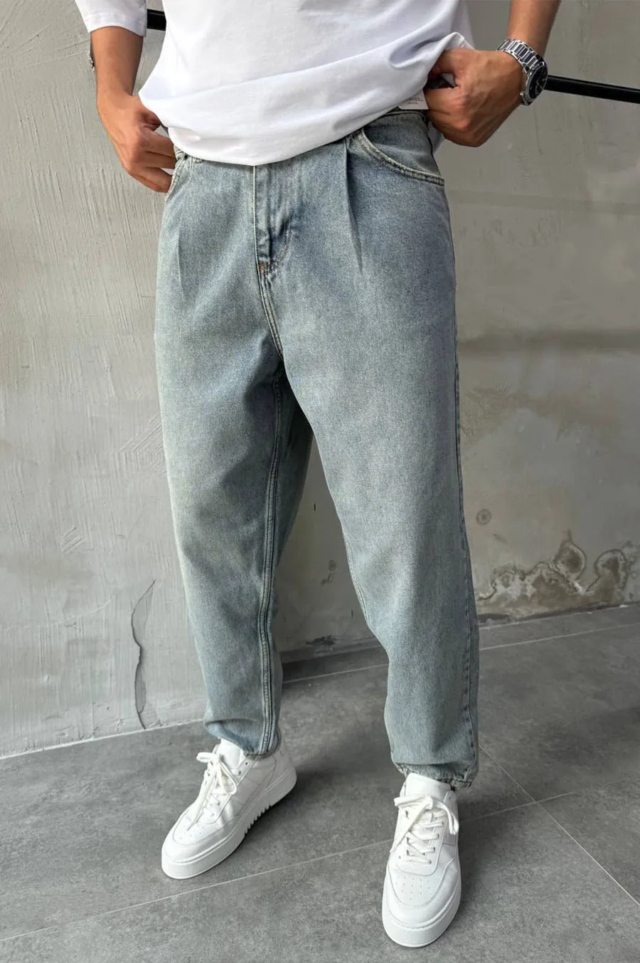 Jeans DIFRANSEL Balon 1 renk k8 dirty blue