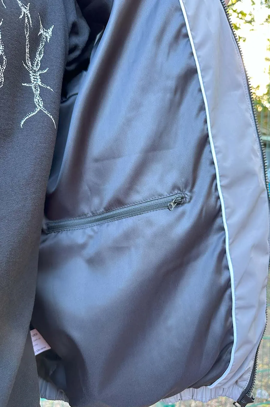 Куртка GARAGE дута Сірий