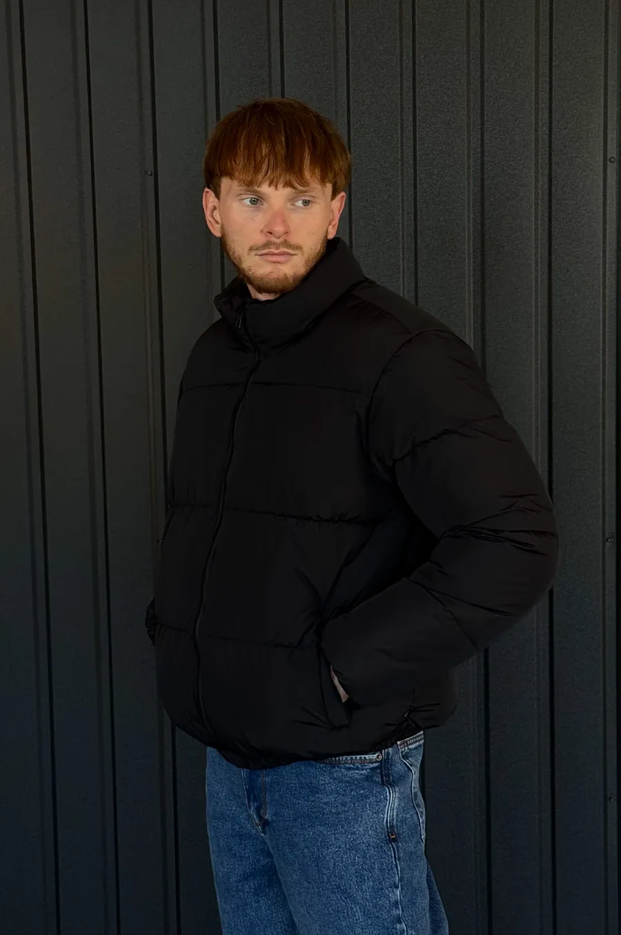 Куртка GARAGE дута Чорний