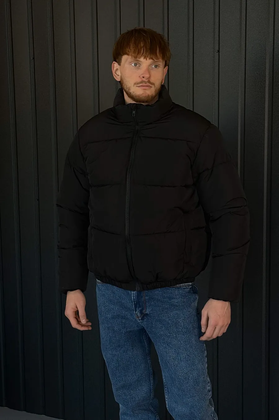 Куртка GARAGE дута Чорний