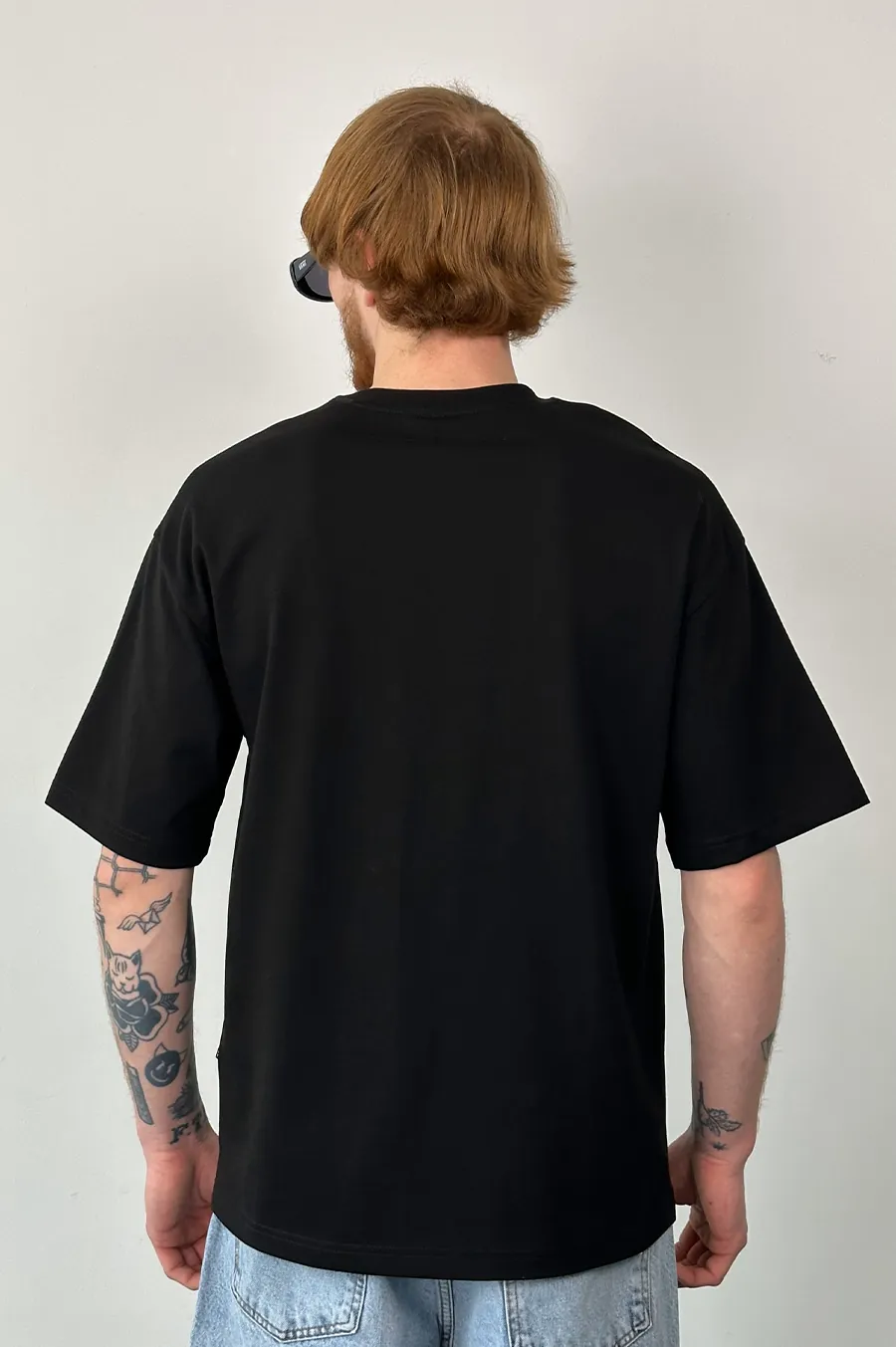 T-shirt GARAGE Oversize basic GARAGE film Black