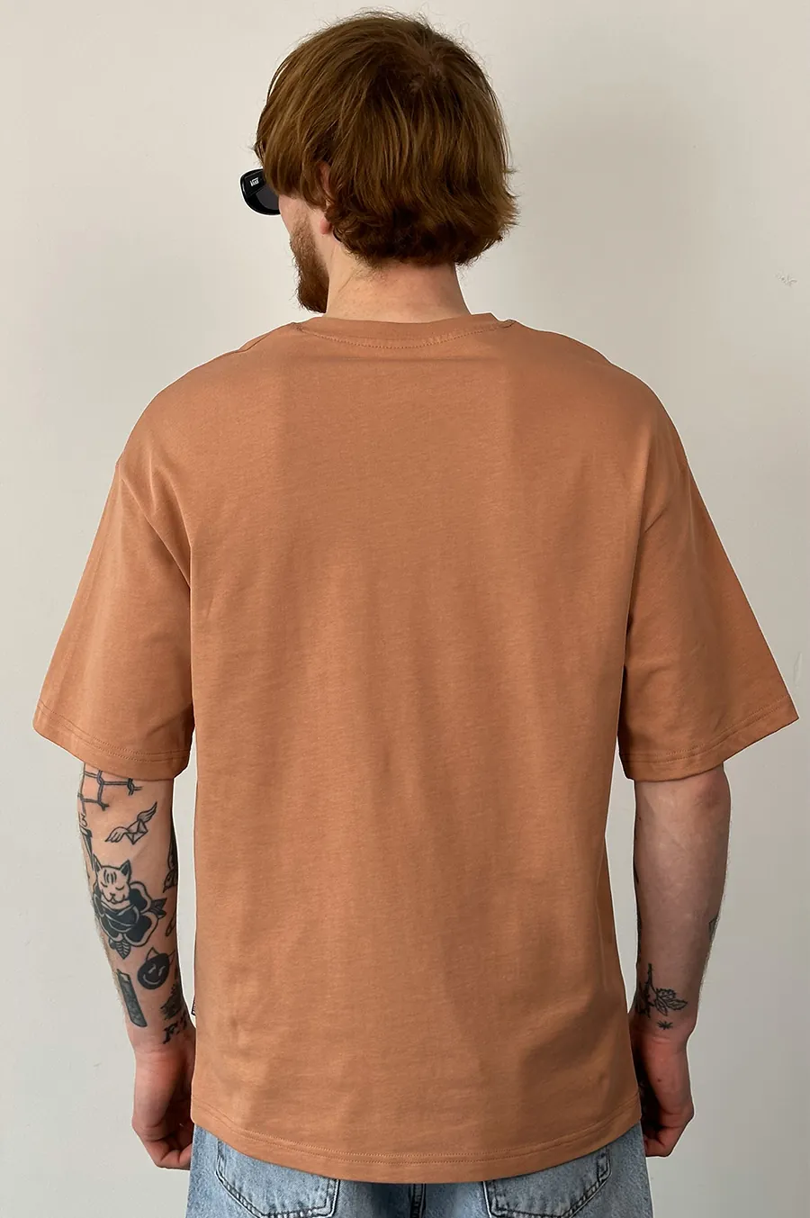 T-shirt GARAGE Oversize basic GARAGE film Mocha