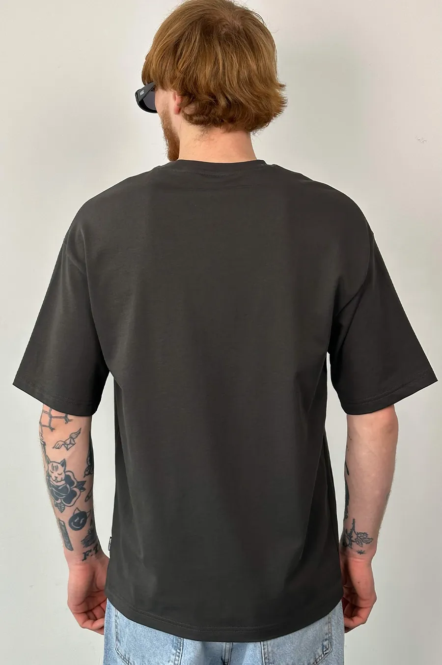 T-shirt GARAGE Oversize basic GARAGE film Graphite