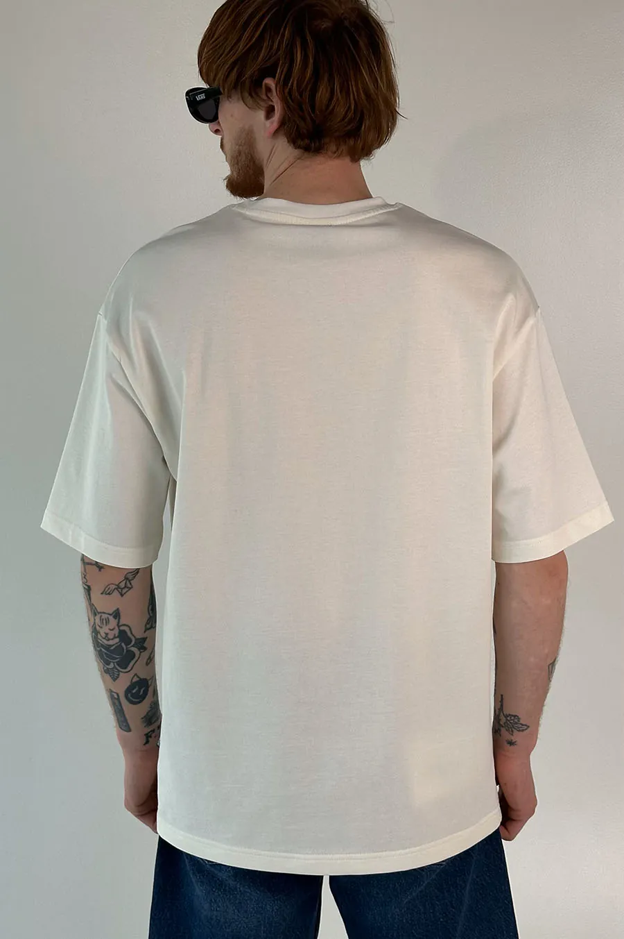 T-shirt GARAGE Oversize basic GARAGE film Milk