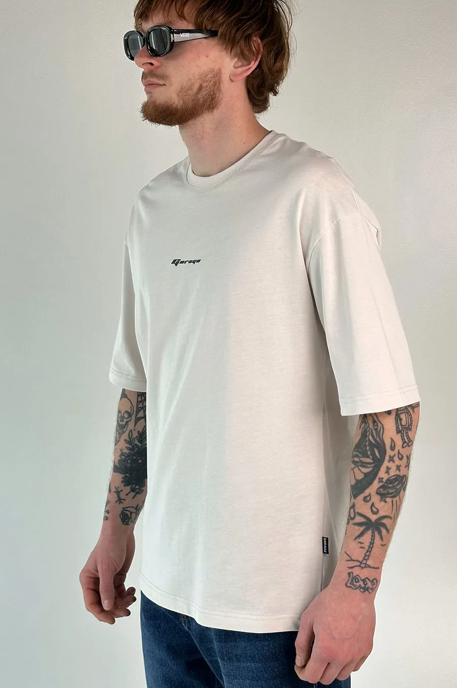T-shirt GARAGE Oversize basic GARAGE film Concrete