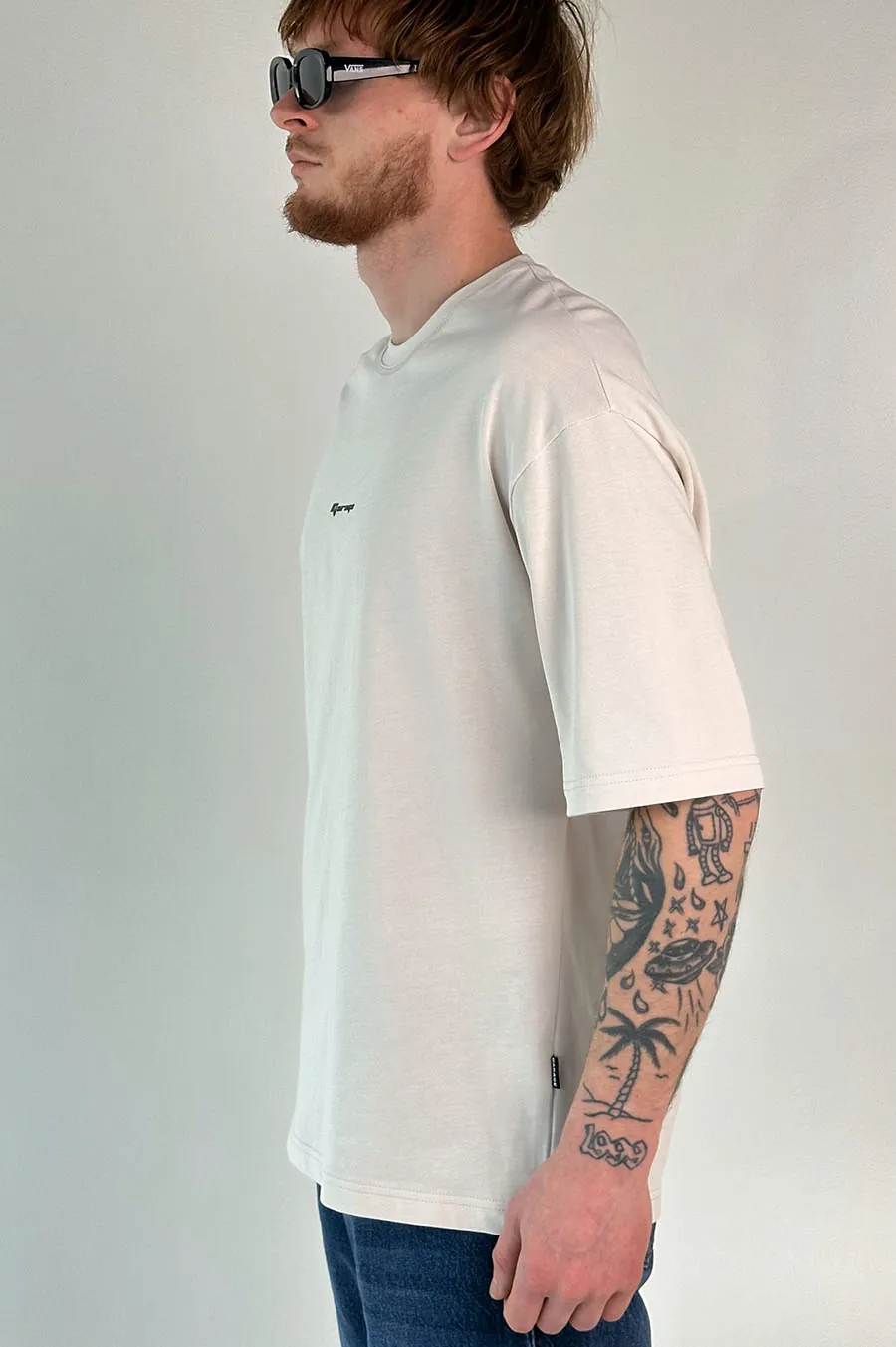 T-shirt GARAGE Oversize basic GARAGE film Concrete