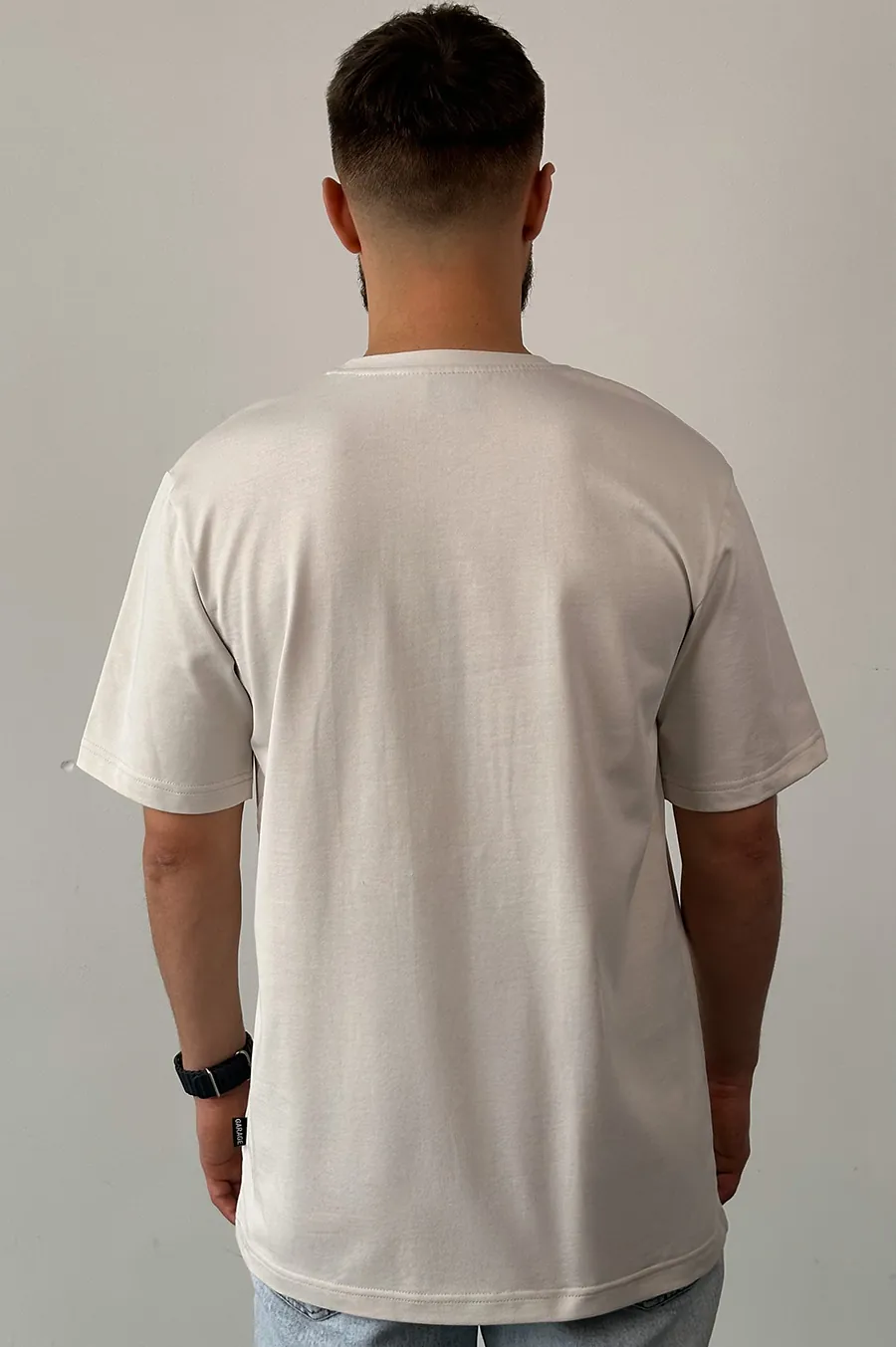 Garage Basic Oversize T -shirt from dense cotton concrete
