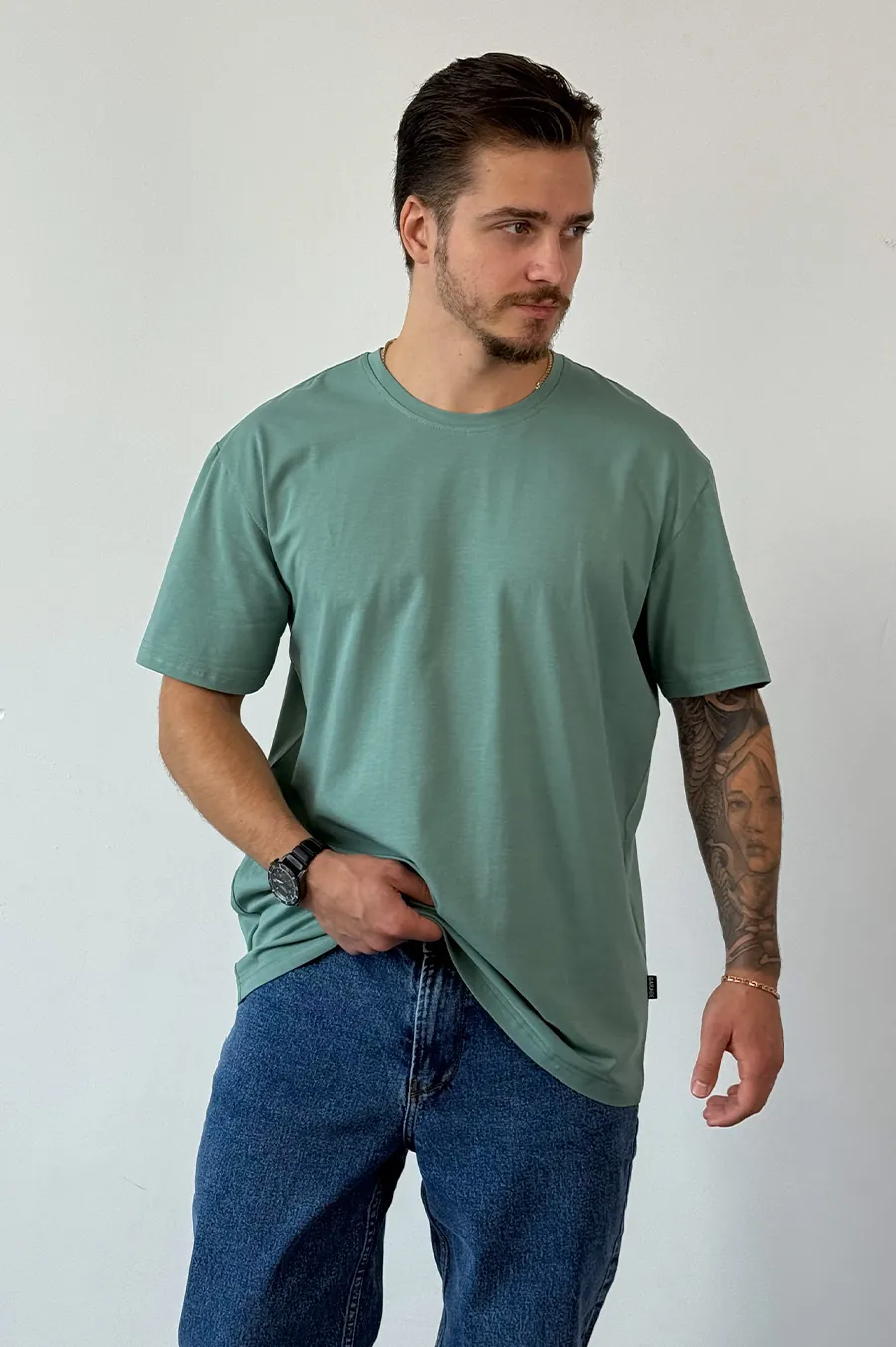 Футболка GARAGE Basic 2k22 Т.Смарагд