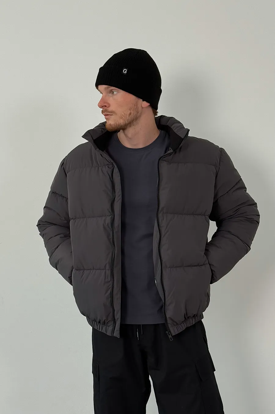 Куртка GARAGE дута Т.Сірий