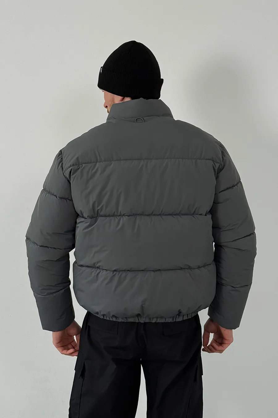 Куртка GARAGE дута Сіро-зелений