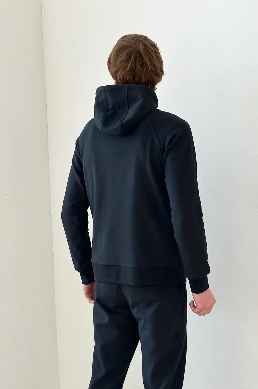GARAGE zipp zip pocket hoodie Anthracite