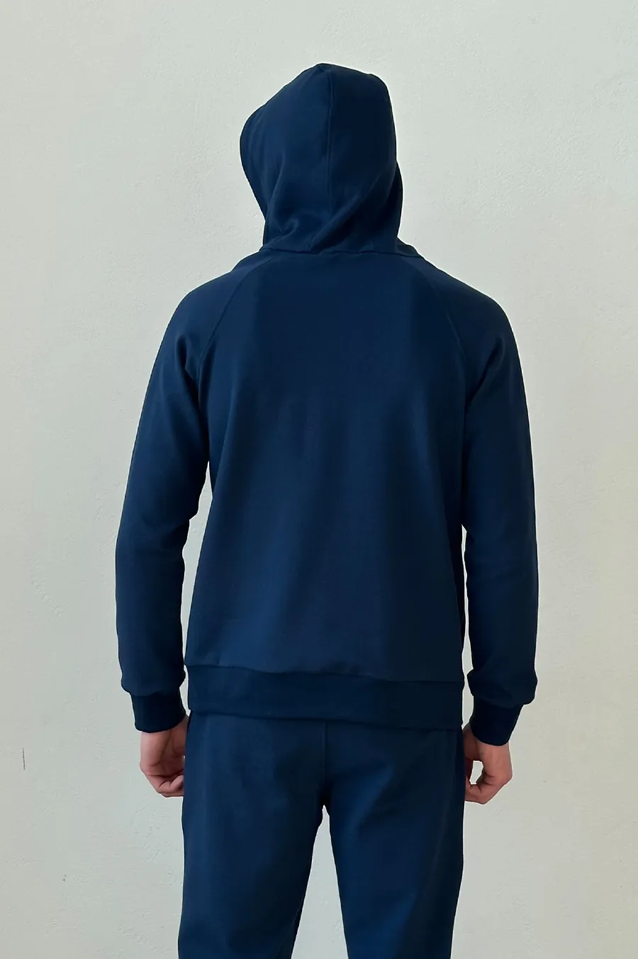 GARAGE zipp hoodie with a zippered pocket T. Siniiy