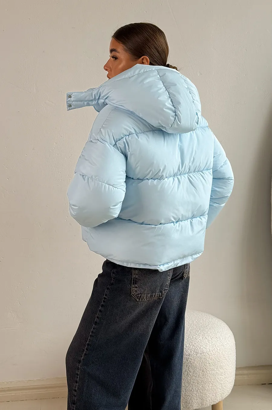 Куртка GARAGE Дута коротка Блакитний