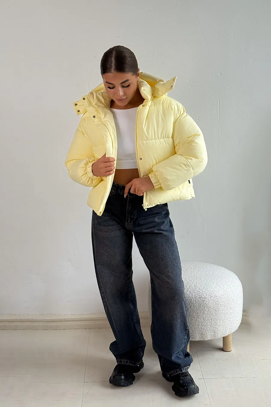 Куртка GARAGE Дута коротка Жовтий
