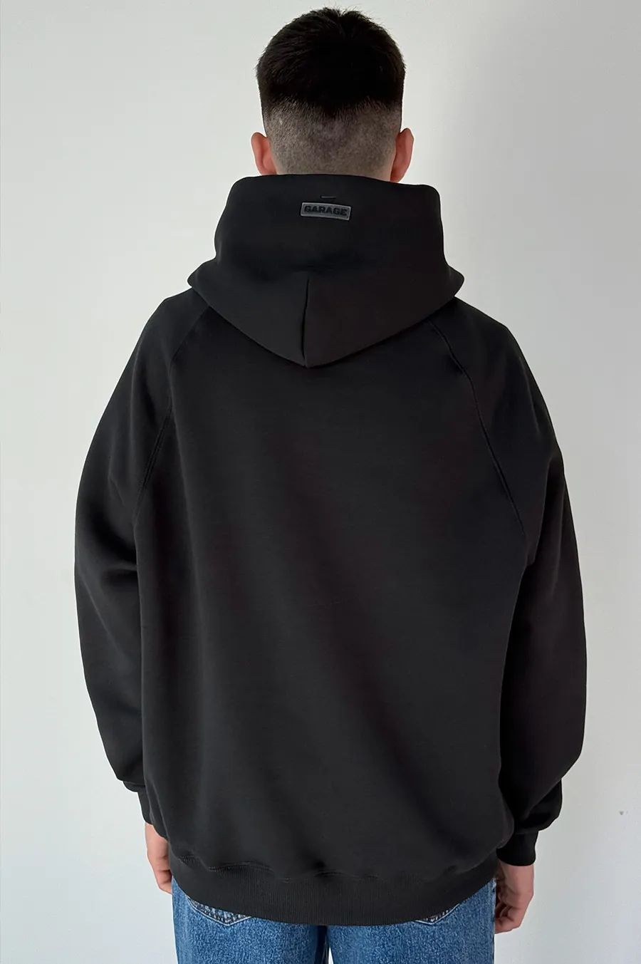 Худі GARAGE Oversize Essentials Style Basic з начосом Графіт