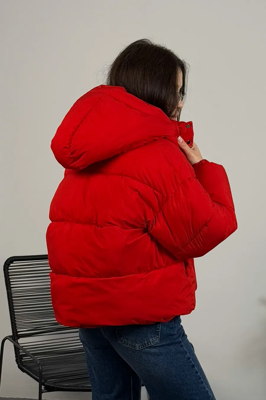 Куртка GARAGE Дута коротка Червоний