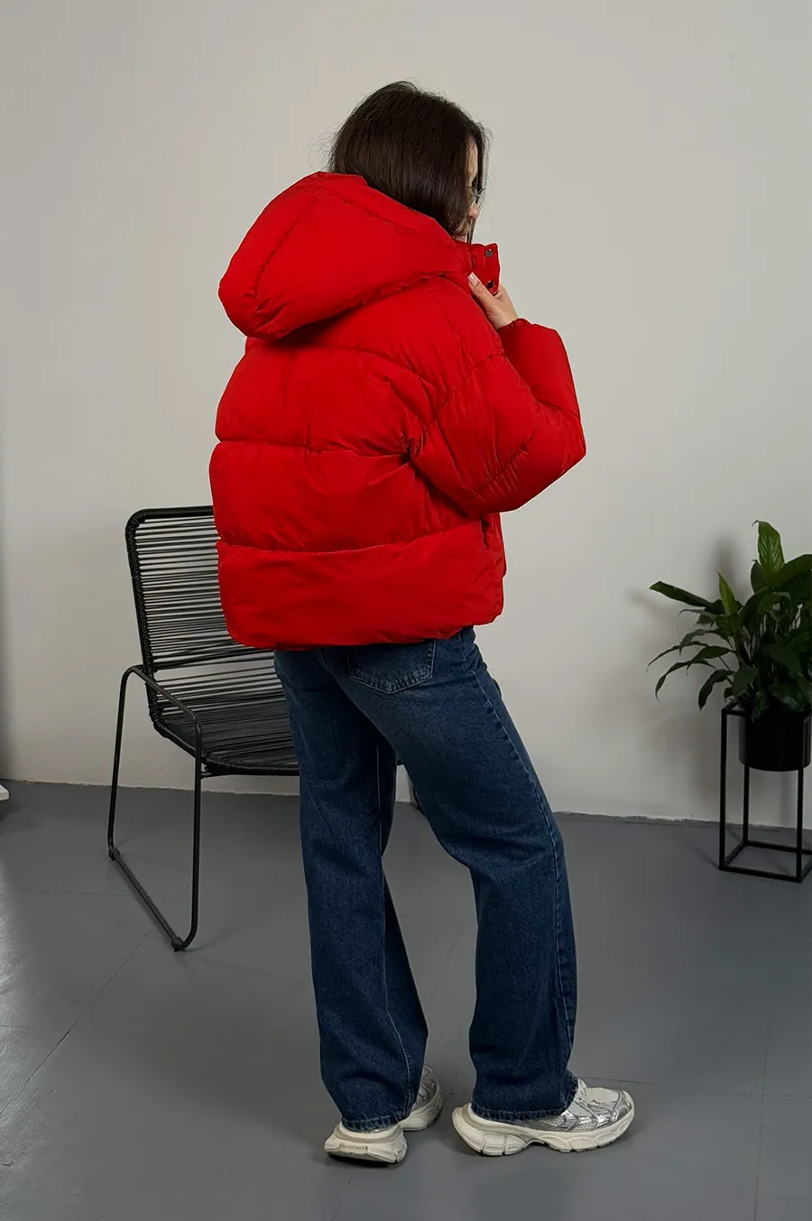 Куртка GARAGE Дута коротка Червоний