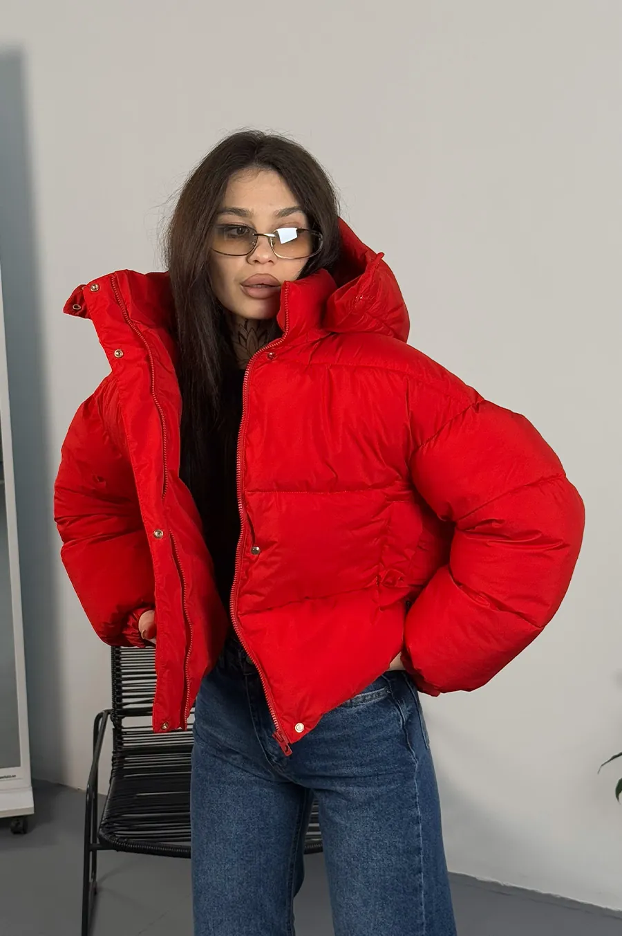 Куртка GARAGE Дута коротка Червоний