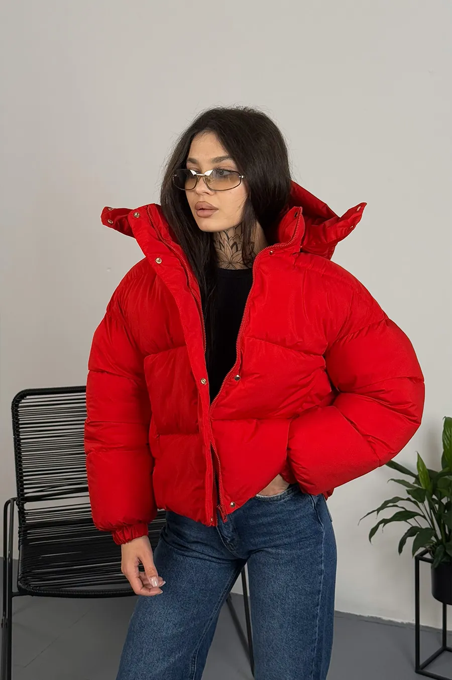 Куртка GARAGE Дута коротка Червоний
