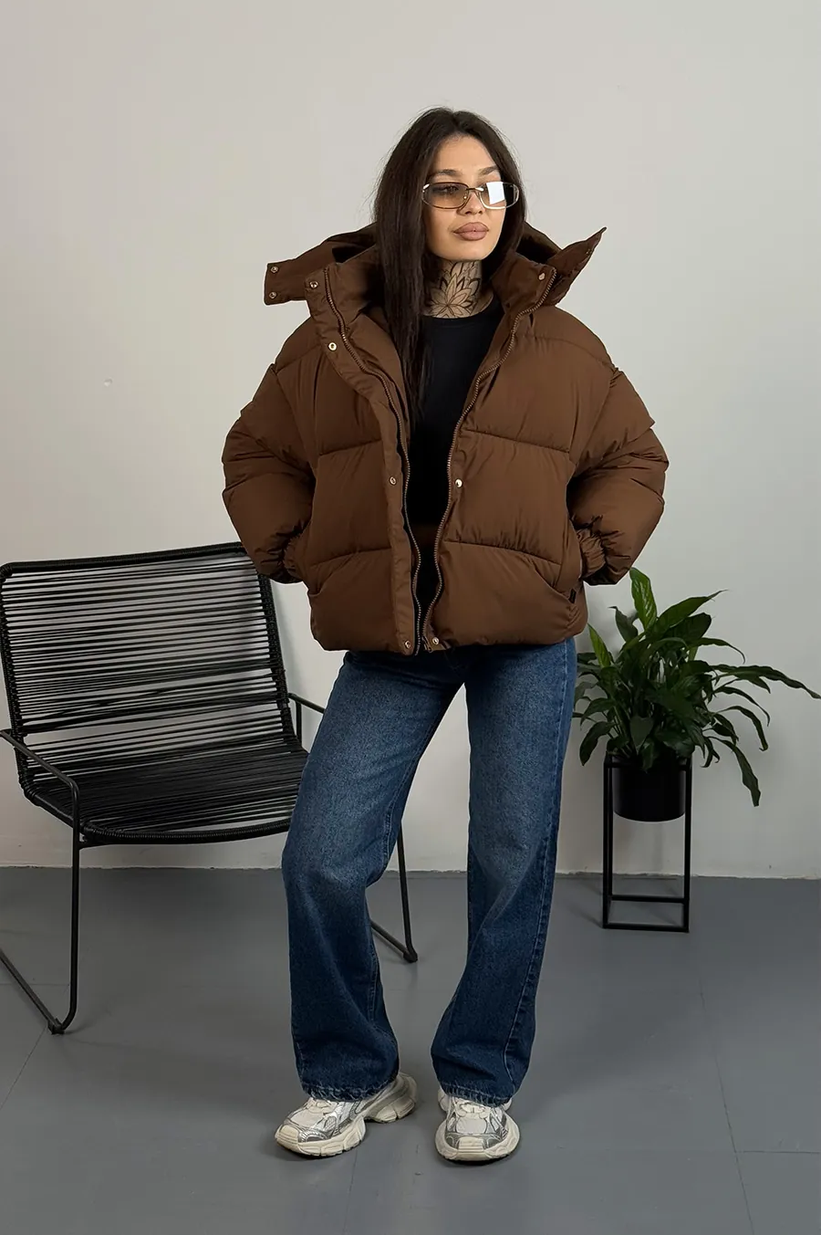 Куртка GARAGE Дута коротка Шоколад