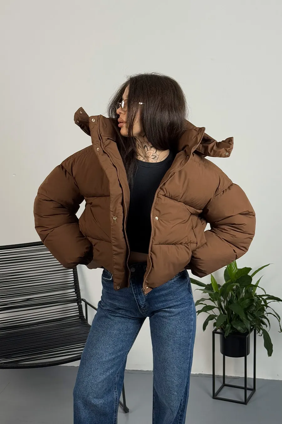 Куртка GARAGE Дута коротка Шоколад