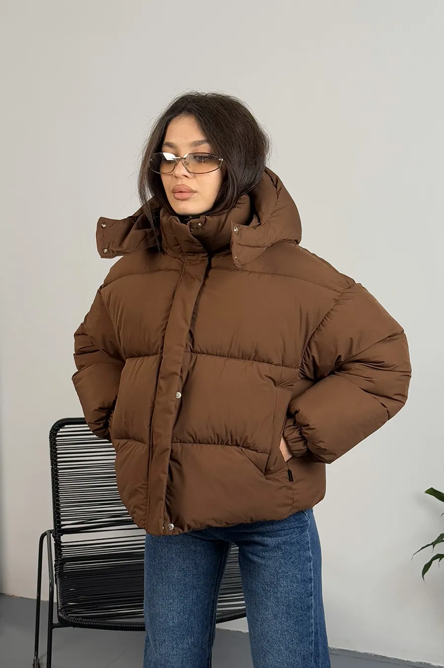 Куртка GARAGE Дута коротка Шоколад