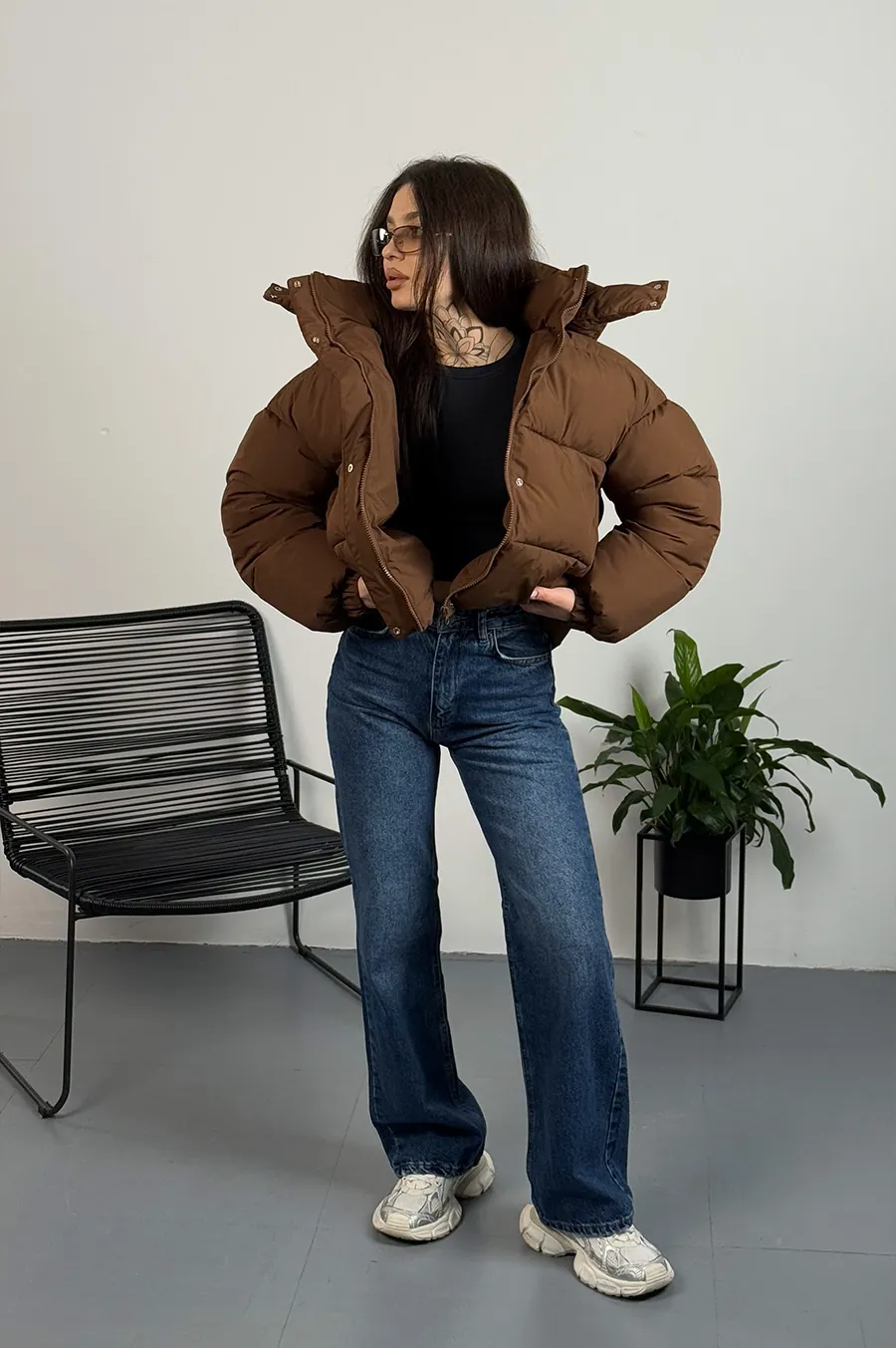 Куртка GARAGE Дута коротка Шоколад